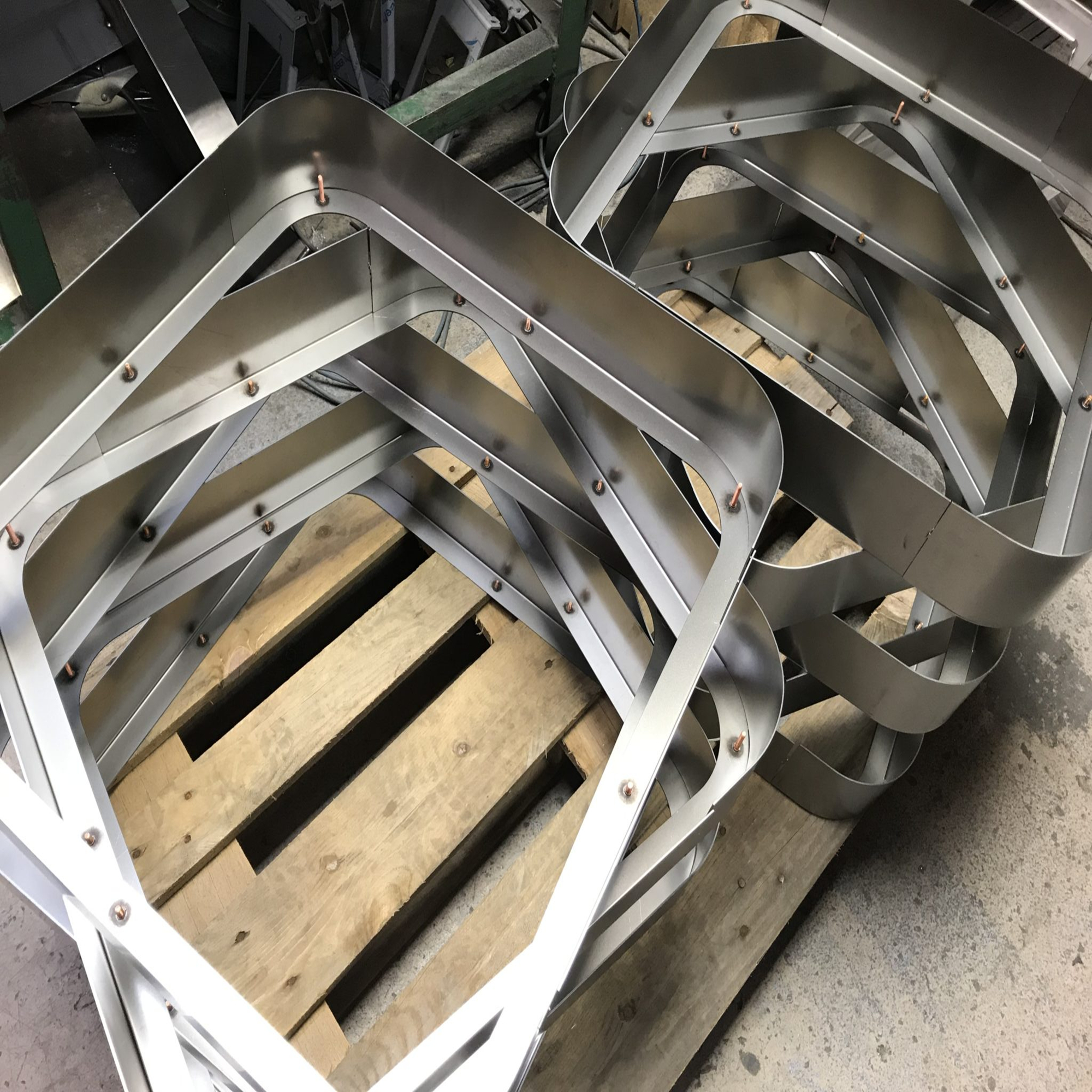 Customized sheet metal work frame fabrication