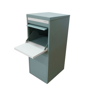 Home Stainless Steel Large Outdoor Delivery Parcel Lockable Big Mail Drop Box Outdoor at Porch