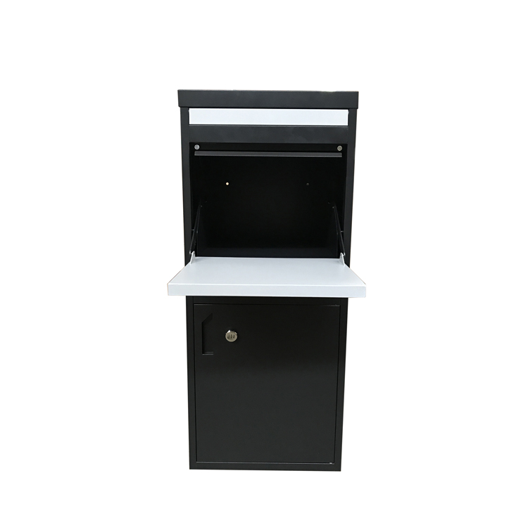 Outdoor Wall Mounted Galvanized Steel Stainless Smart Parcel Mail Drop Packages Delivery Box 