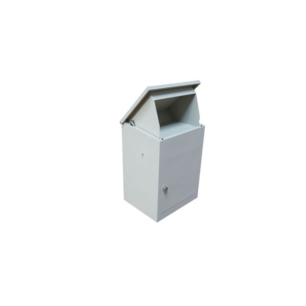 outdoor stainless steel wall mount lockable inwall horizontal standing mailbox